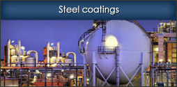 Steel coatings