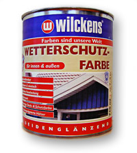 Wilckens paint for exterior use
